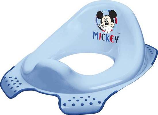 Almi Praha - Dětské WC sedátko, adaptér s obrázkem Disney MICKEY, modré