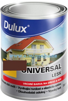 Almi - Dulux Universal 2430 0,75L lesklá, hněď čokoládová