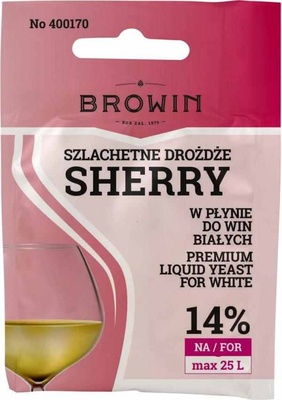 Almi Praha - Browin vinné kvasinky tekuté Sherry 20ml