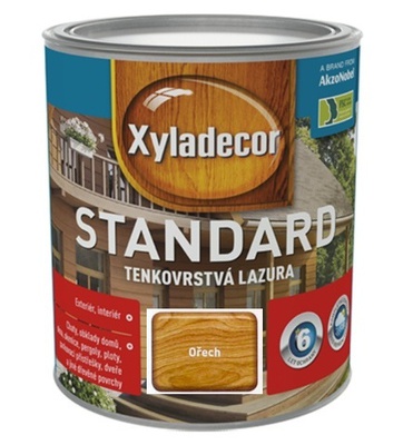 Almi Praha - Xyladecor Standard lazura 0021 ořech 2,5 l