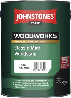 Almi - Johnstones Classic Matt Woodstain Walnut 5 l