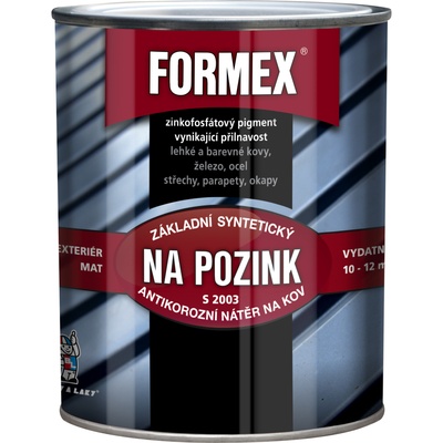 Almi Praha - Formex základ na pozink S2003/0600 šedozelený 0,6L