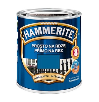 Almi - Hammerite hladká, modrá  250 ml