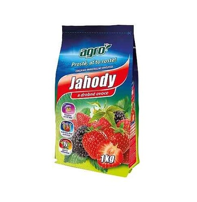 Almi Praha - Agro organominerální hnojivo jahody a drobné ovoce 1 kg 