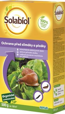Almi Praha - Solabiol Ochrana před slimáky  a plzáky 500 g