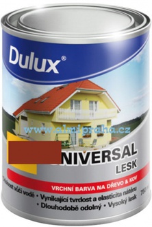Almi - Dulux Universal 8440 0,75L lesklá, červenohnědá