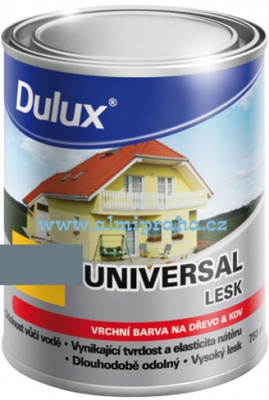 Almi Praha - Dulux Universal 1110 4,0L lesklá, šeď světlá