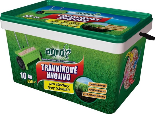 Almi Praha - Hnojivo trávníkové 10 kg Agro
