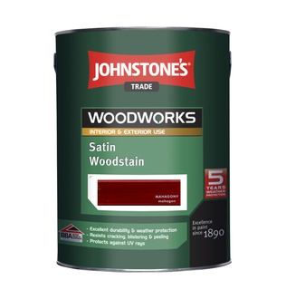 Almi - Johnstones Satin Wood Mahagony 2,5 l 