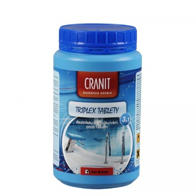 Almi Praha - Cranit Triplex tablety 1kg - dezinfekce, proti řasám, vločkování