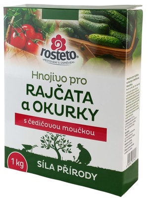 Almi Praha - Rosteto Hnojivo s čedičovou moučkou pro rajčata a okurky 1 kg
