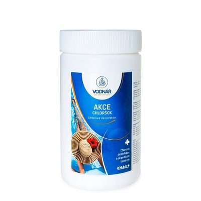 Almi Praha - Vodnář dezinfekce Akce Chloršok 1,0 kg