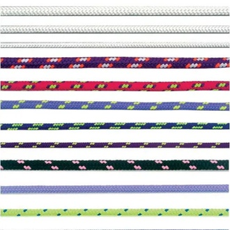 Almi - Šňůra pletená PES, barevná s jádrem 3mm/1m