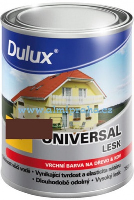 Almi Praha - Dulux Universal 2430 0,375L lesklá, hněď čokoládová