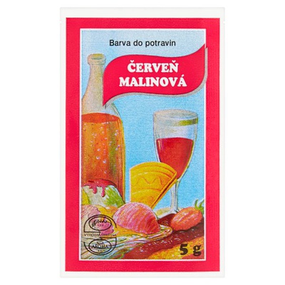 Almi Praha - Barva do potravin červeň malinová 5g