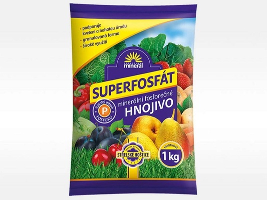 Almi Praha - Superfosfát 1 kg minerální hnojivo