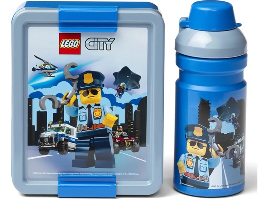 Almi Praha - Svačinový box LEGO CITY, sada 2 díly