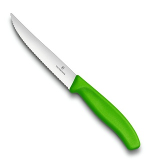 Almi - Nůž na steak 6.7936.12L4 VICTORINOX zelený