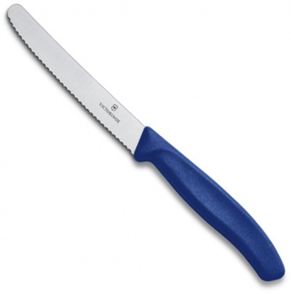 Almi - Nůž na rajčata, vlnitý VICTORINOX 6.7832 modrý