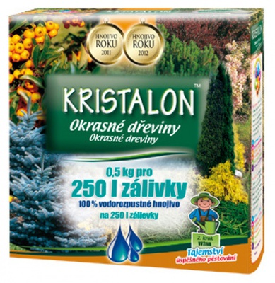 Almi Praha - KRISTALON Okrasné dřeviny, krystalické hnojivo 0,5 kg