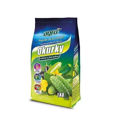 Almi Praha - Agro organominerální hnojivo okurky, cukety a jiné tykve 1 kg