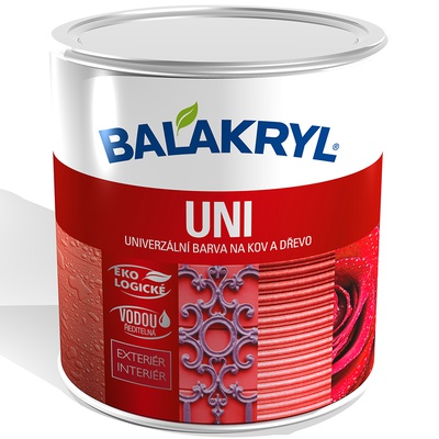 Almi Praha - Balakryl UNI lesk V2068 - 0830 červený 0,7kg