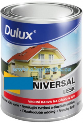 Almi Praha - Dulux Universal 4400 0,75L lesklá, modř světlá