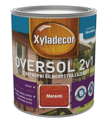Almi Praha - Xyladecor Oversol 2v1 meranti 2,5 l