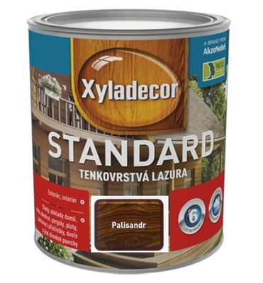 Almi Praha - Xyladecor Standard lazura 0022 palisandr  0,75 l