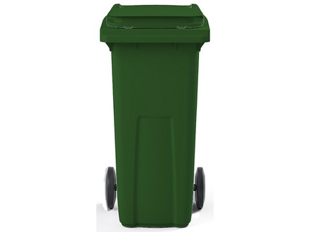 Almi - Popelnice - nádoba na odpad PH 120 l na kolečkách, zelená