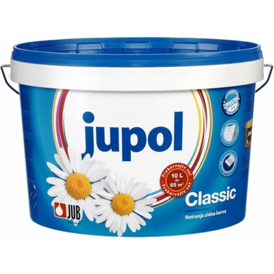 Almi Praha - Jupol Classic bílá malířská barva 10 l, 15 kg