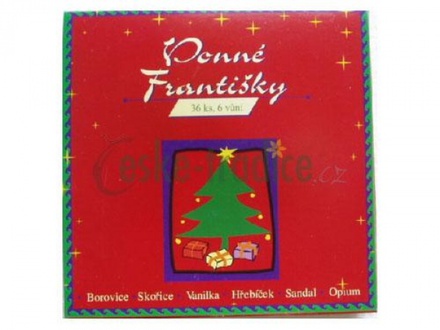 Almi - Vonné františky 36 ks, 6 vůní
