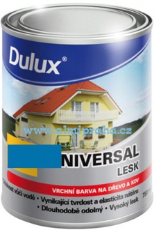 Almi - Dulux Universal 4400 0,75L lesklá, modř světlá