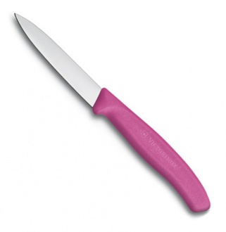 Almi - Nůž na zeleninu  8cm, VICTORINOX 6.7606.L115 růžový
