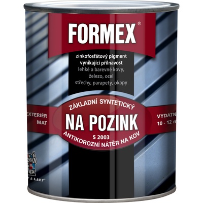 Almi Praha - Formex základ na pozink S2003/0110 šedý 0,6L