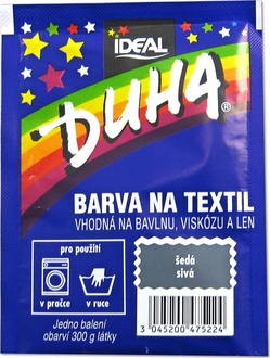 Almi - Ideal Duha barva na textil č.22 šedá 15 g