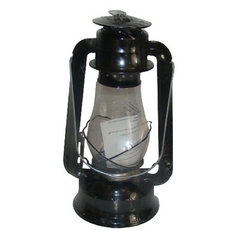 Almi - Lampa petrolejová 30cm, černá
