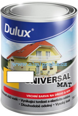 Almi Praha - Dulux Universal 100M 0,75L matná, bílá