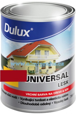 Almi Praha - Dulux Universal 8300 0,75L lesklá, červeň višňová