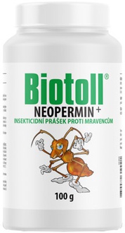 Almi - Biotoll Neopermin+ insekticidní prášek proti mravencům 100 g