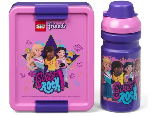 Almi Praha - Svačinový box LEGO FRIENDS, sada 2 díly