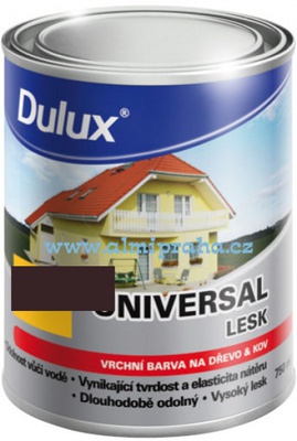 Almi Praha - Dulux Universal 2880 4,0L lesklá, hněď kaštanová