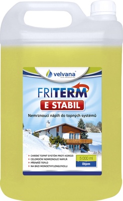 Almi Praha - Friterm E Stabil, nemrznoucí směs do topných systémů, 5 l