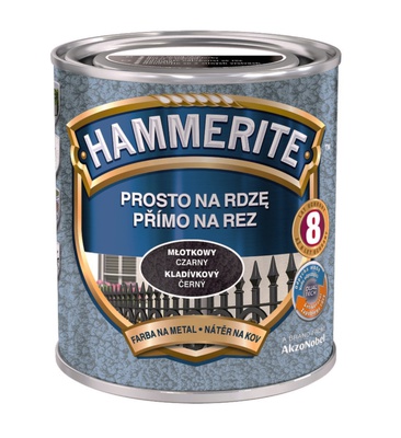Almi Praha - Hammerite kladívková, černá  250 ml