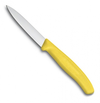 Almi - Nůž na zeleninu  8cm, VICTORINOX 6.7606.L118 žlutý