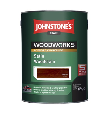Almi Praha - Johnstones Satin Wood Walnut 5,0 l 