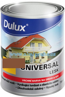 Almi - Dulux Universal 2320 2,5L lesklá, hněď kávová