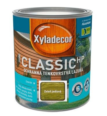 Almi Praha - Xyladecor Classic HP jedlová zeleň 5,0 l