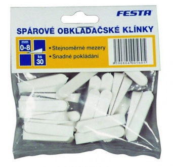 Almi - Spárovací obkladačský klínek 0-8 mm, 30 ks