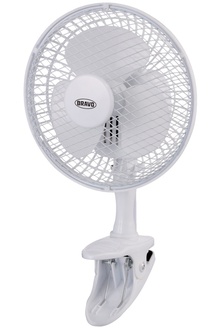 Almi - BRAVO ventilátor s klipsou a základnou B-4672